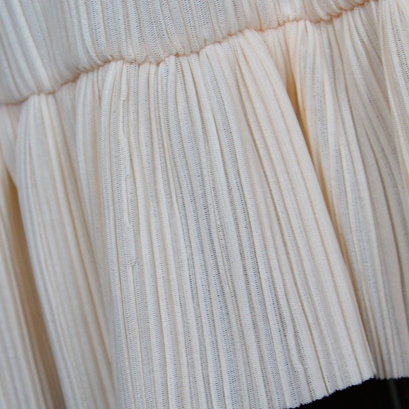 Anthro Michael Stars Accordion Flounce Peplum M - Picture 7 of 8